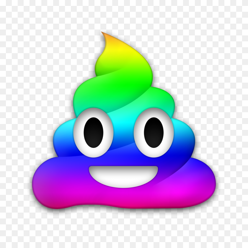 1600x1600 Poop Emoji Transparent Png Pictures - Png Emojis