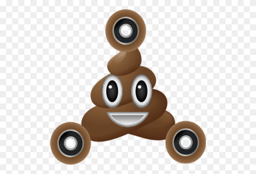 512x512 Poop Fidget Spinner Appstore For Android - Turd PNG