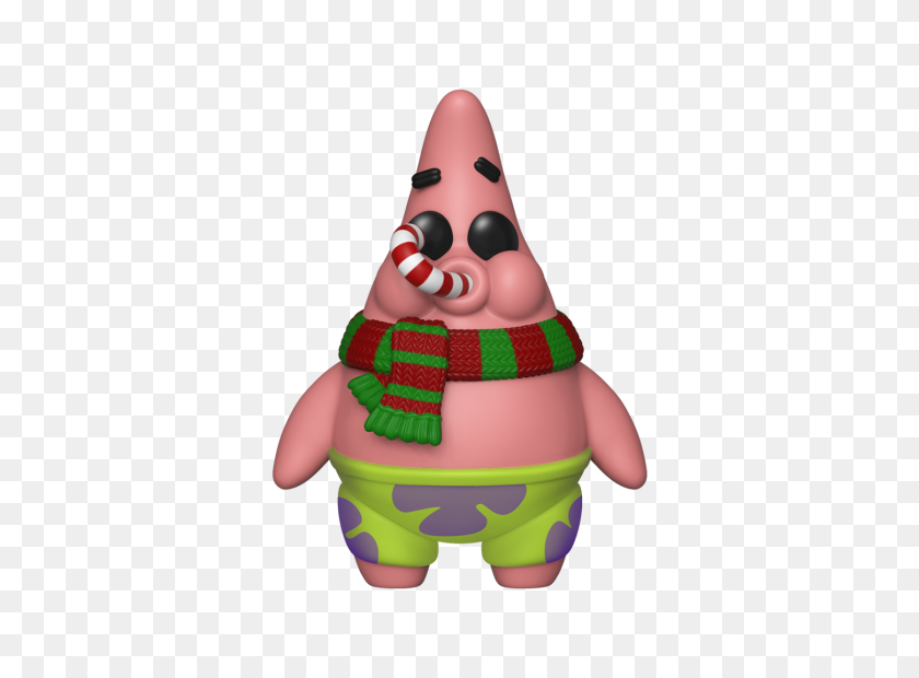 560x560 Pop Animation Holiday - Patrick Star PNG