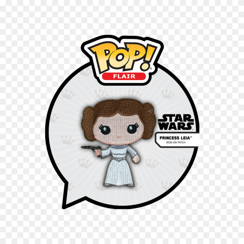 1024x1024 Pop Flair Princess Leia Popuniverse - Princess Leia PNG