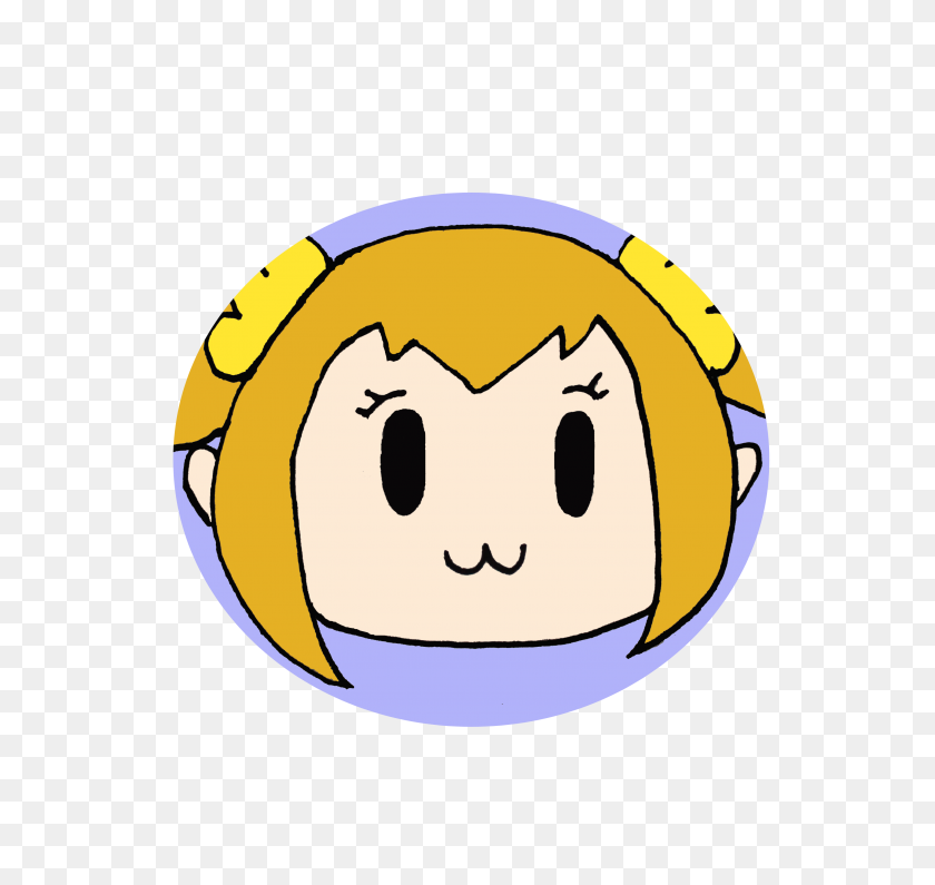 2883x2720 Pop Team Epic Bottons Vicky's Drawing Adventures Tictail - Pop Team Epic PNG