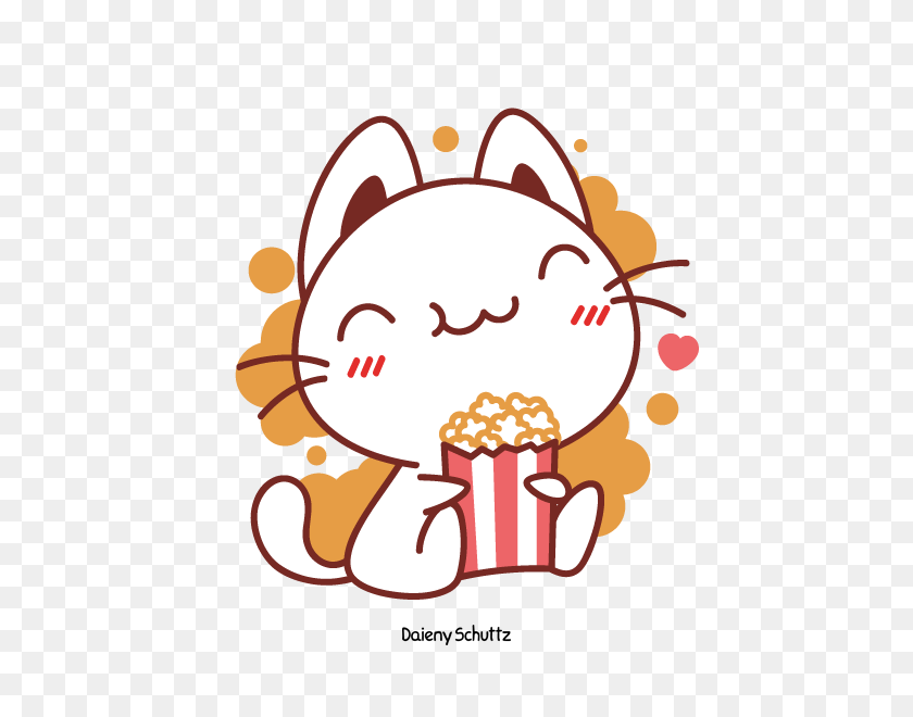 600x600 Popcorn - Younger Brother Clipart