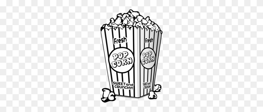 198x297 Popcorn And Movie Clipart - Watching Movie Clipart
