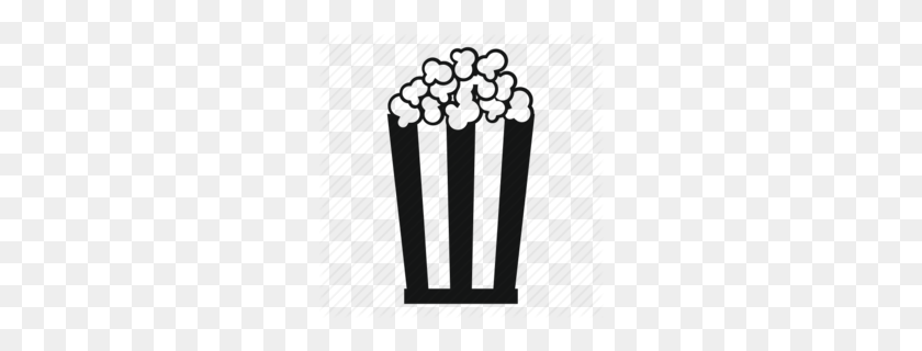 260x260 Popcorn Clipart - Popcorn Kernel PNG