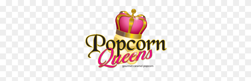 300x213 Popcorn Queens Gourmet Popcorn - Queen Logo PNG