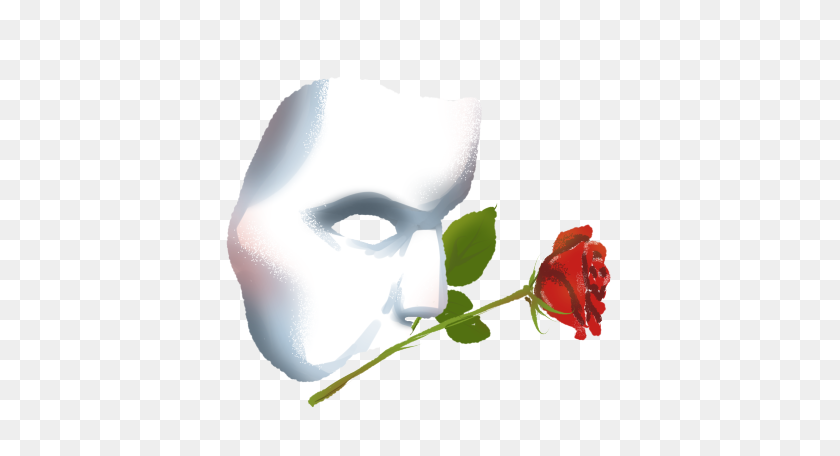 500x396 Poperart Phantom's Mask, Dibujé El Año Pasado Poto - El Fantasma De La Ópera Máscara Png