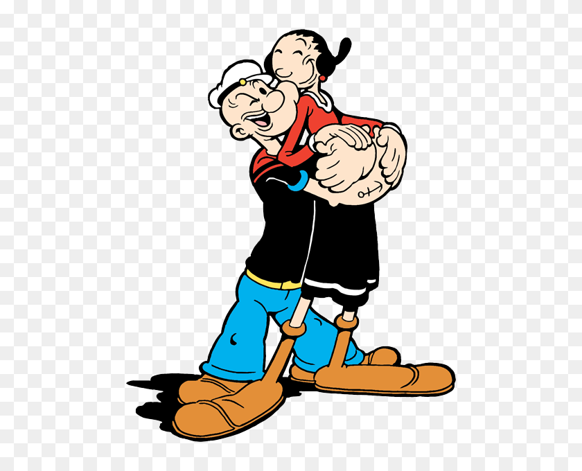 500x620 Popeye The Sailor Man Clip Art Cartoon Clip Art - Spinach Clipart
