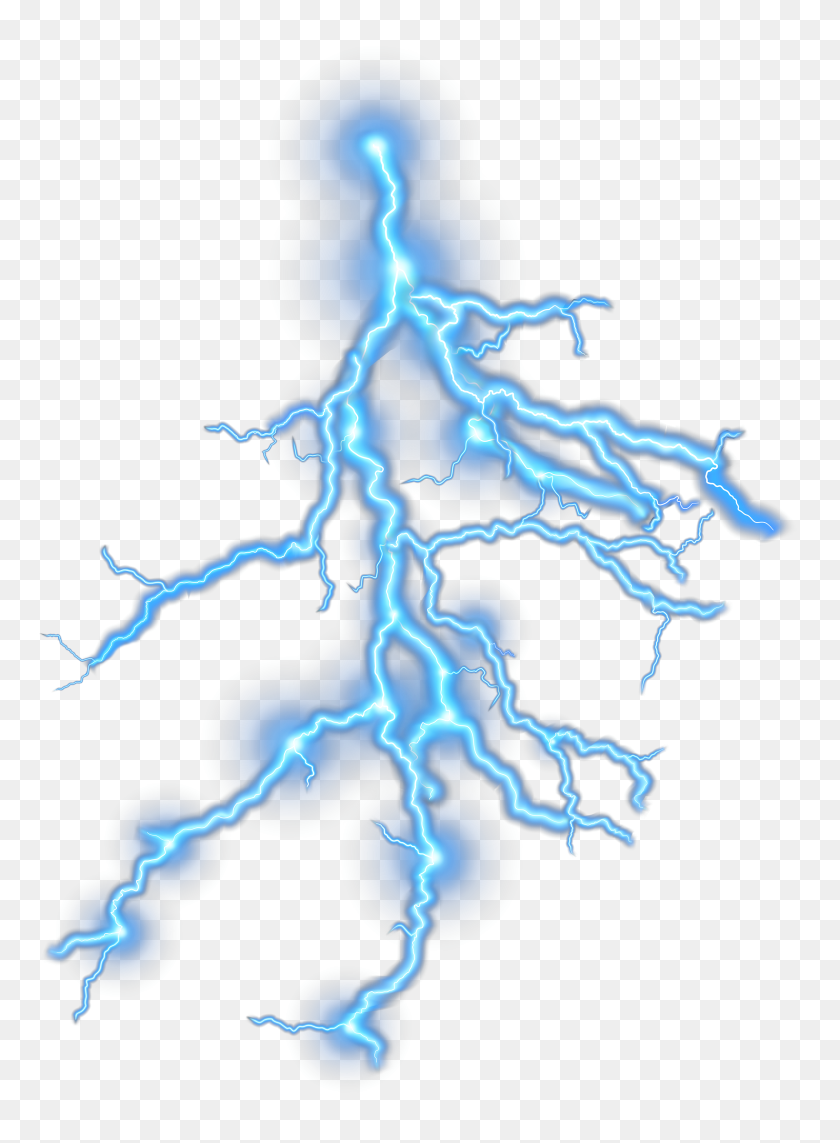2457x3412 Popular And Trending Bluelightning Stickers - Blue Lightning PNG