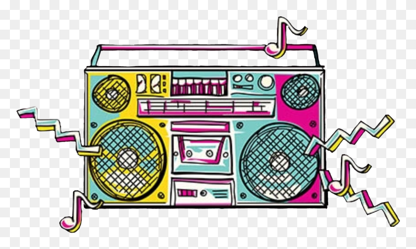 1448x825 Popular And Trending Boombox Stickers - Boom Box PNG