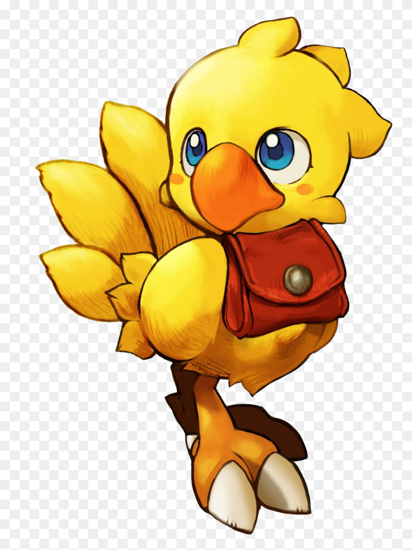 945x1288 Popular And Trending Chocobo Stickers - Chocobo PNG