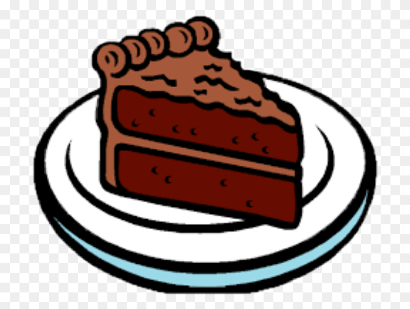 708x574 Популярные И Трендовые Наклейки Для Шоколадного Торта - Шоколадный Торт Png