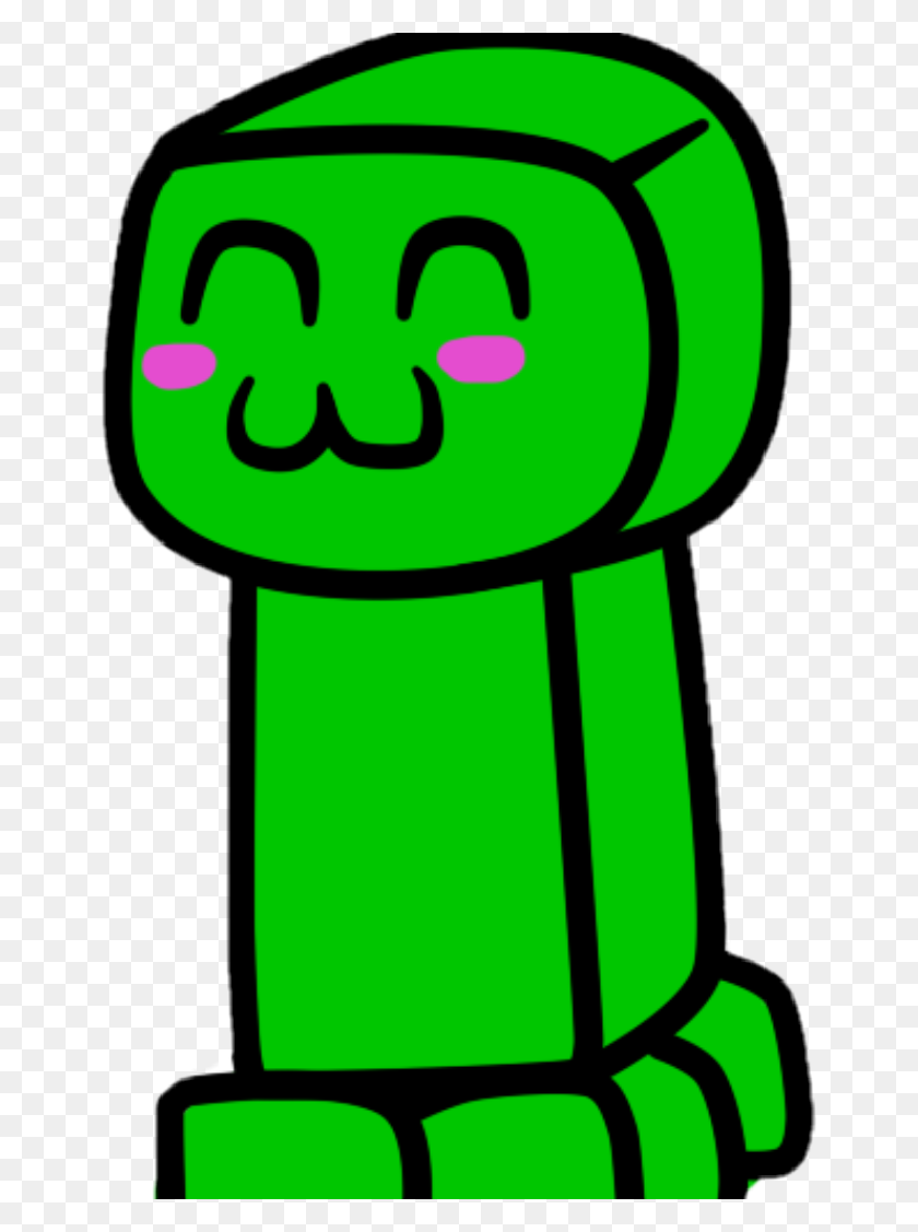 654x1067 Popular And Trending Creeper Stickers - Minecraft Creeper Clipart