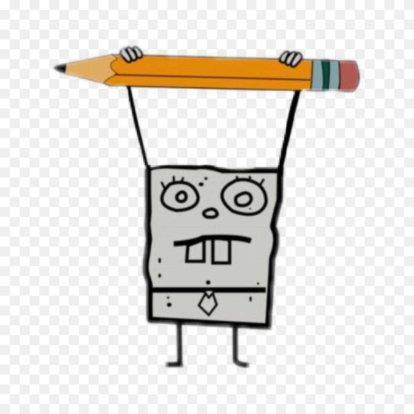 3464x3464 Pegatinas Doodlebob Populares Y De Tendencia - Doodlebob Png