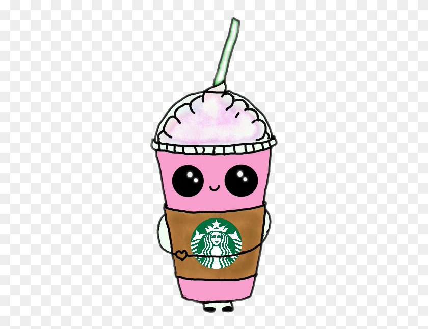 255x586 Popular And Trending Frappuccino Stickers - Frappuccino Clipart
