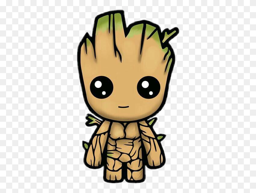 339x574 Popular And Trending Groot Stickers - Groot Clipart