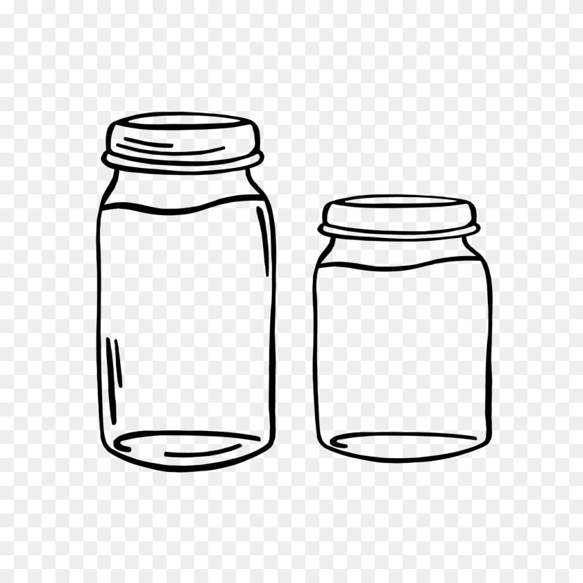2896x2896 Popular And Trending Jars Stickers - Canning Jar Clip Art