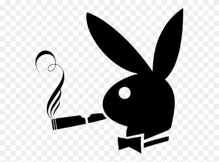 571x564 Popular And Trending Playboy Stickers - Playboy Bunny Clipart
