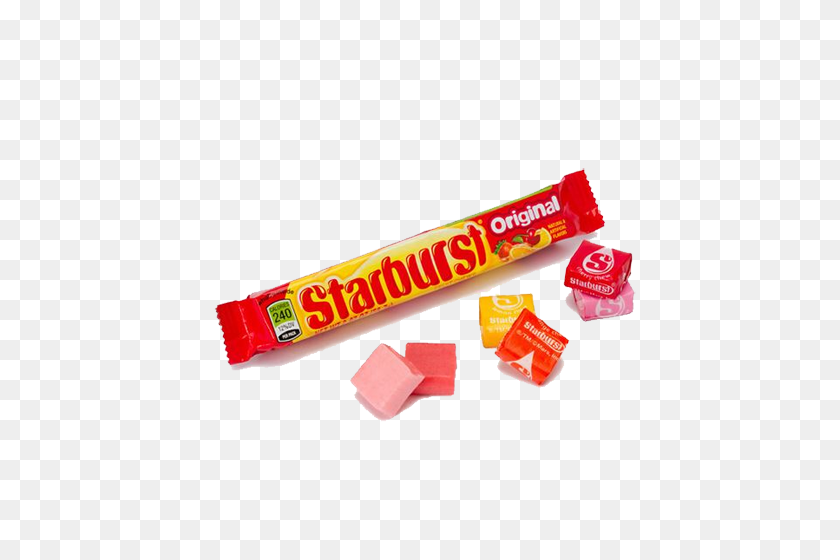 500x500 Popular And Trending Starburst Stickers - Starburst Candy PNG