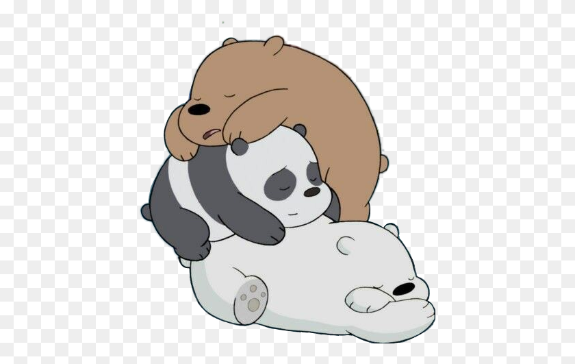 432x471 Popular And Trending Stickers - We Bare Bears PNG