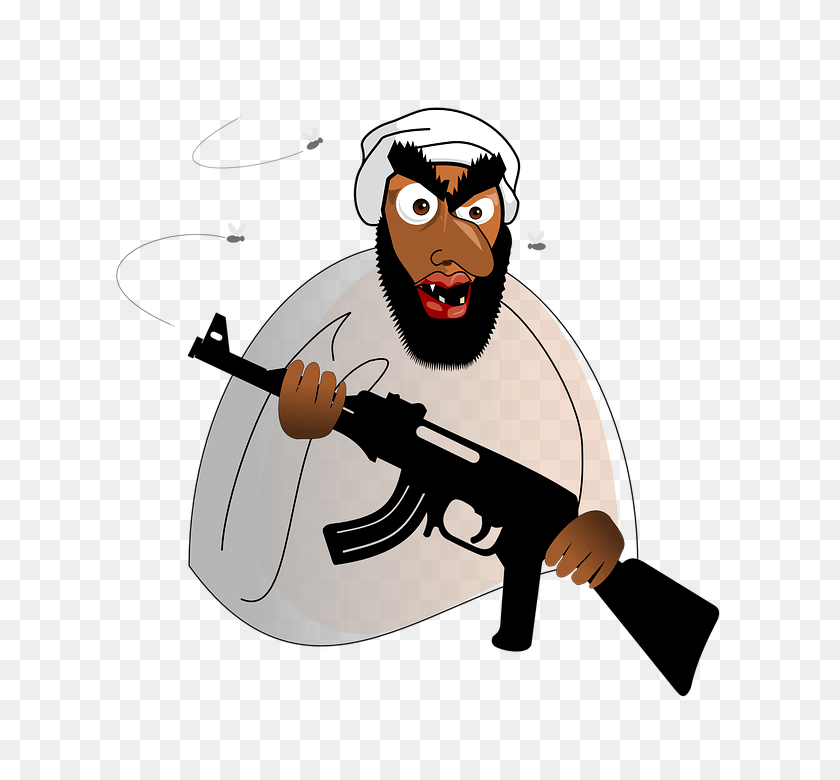 617x720 Popular And Trending Terrorist Stickers - Terrorist Clipart