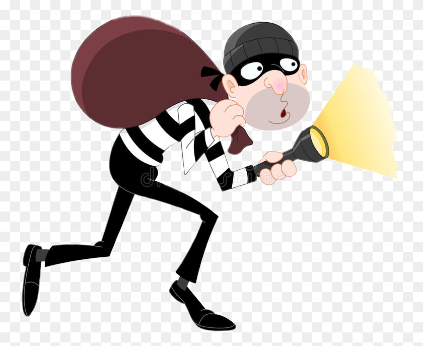 753x627 Popular And Trending Thief Stickers - Thief Clipart