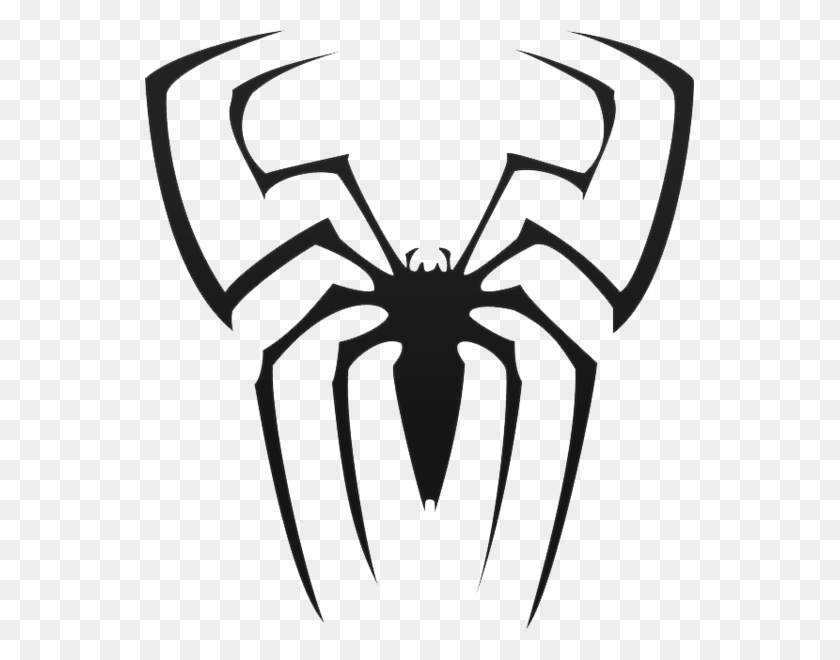 549x600 Popular And Trending Venom Stickers - Spiderman Logo Clipart