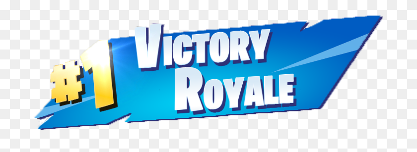 705x247 Popular And Trending Victory Stickers - Fortnite 1 Victory Royale PNG