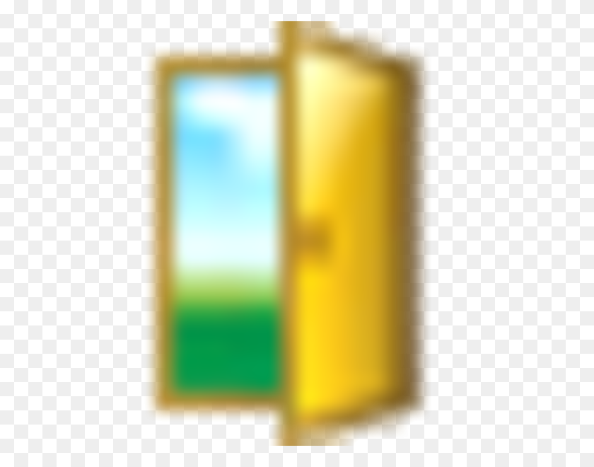 600x600 Популярные Желтые Двери Клипарт С Идеальными Дверями Клипарт Картинки - Открытая Дверь Клипарт