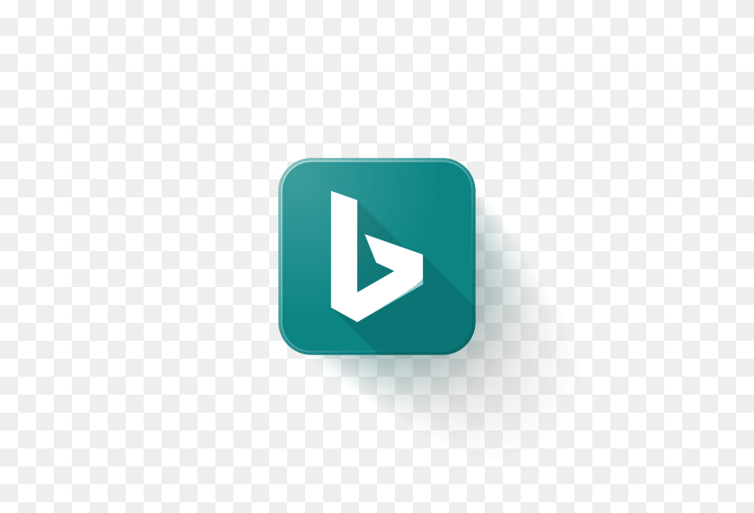 512x512 Популярные Веб-Логотипы Кнопки Набор Иконок Иконок Бесплатно - Логотип Bing Png