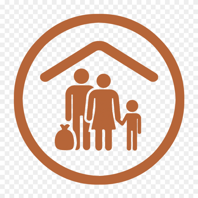 1000x998 Population Movement Settlement Shelter For Life International - Population Icon PNG