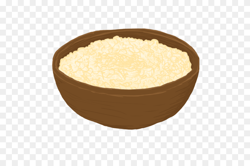 500x500 Porridge, Oatmeal Png Images Free Download - Bowl Of Cereal PNG