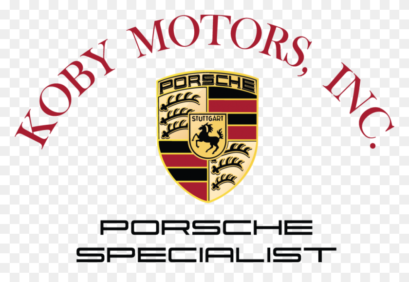 1000x666 Porsche Club Of America Koby Motors - Porsche Logo PNG