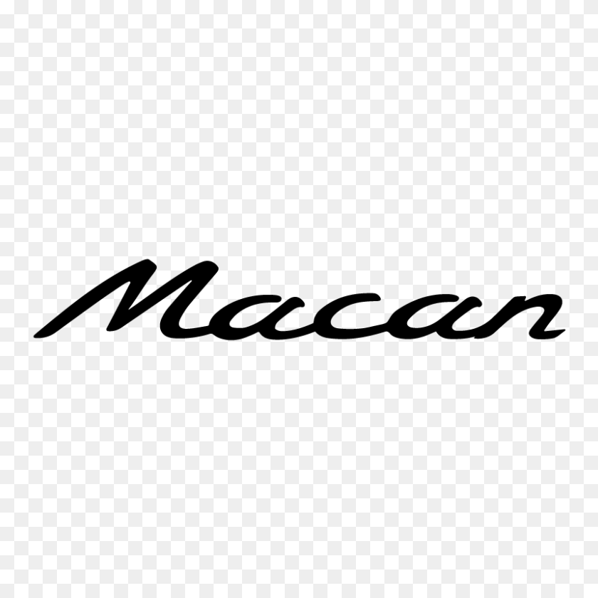 800x800 Porsche Macan Logotipo De La Calcomanía - Logotipo De Porsche Png