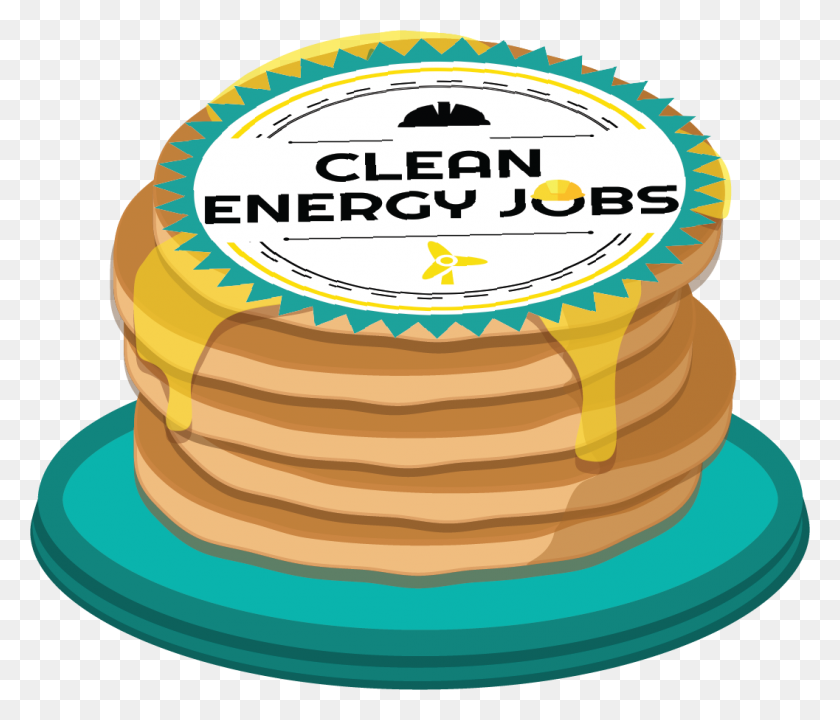 1057x895 Portland Climate Day Of Action - Stack Of Pancakes Clipart
