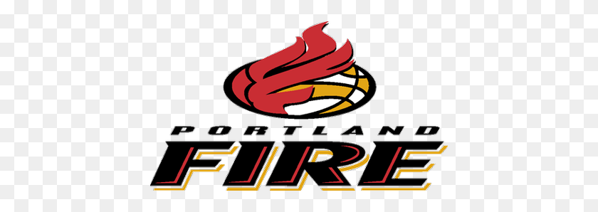 418x238 Portland Fire - Fuego Logotipo Png