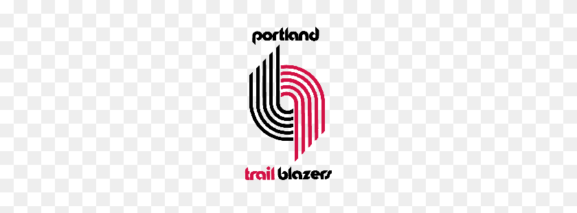 250x250 Portland Trailblazers Primary Logo Sports Logo History - Portland Trail Blazers Logo PNG