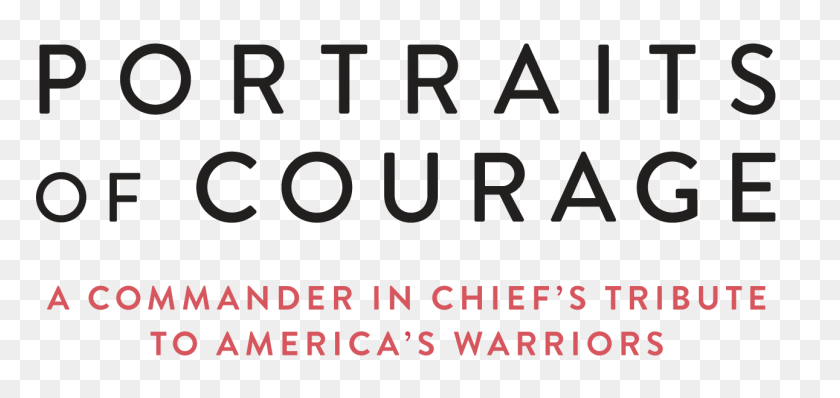 1291x561 Portraits Of Courage A Commander In Chief's Tribute To America - George Bush PNG