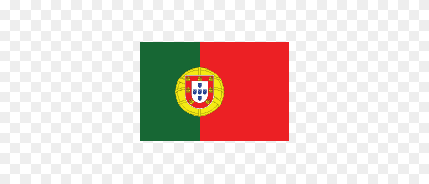 300x300 La Bandera De Portugal De La Etiqueta Engomada - La Bandera De Portugal Png