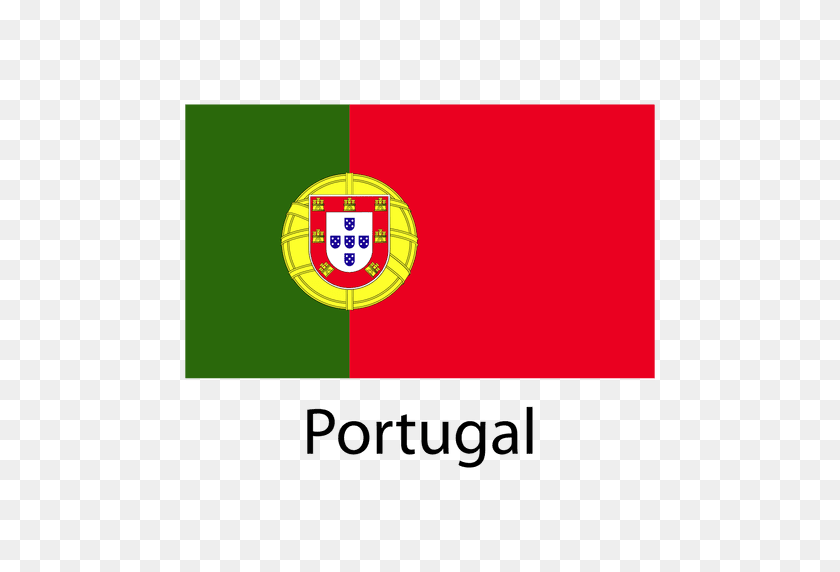 512x512 La Bandera Nacional De Portugal - La Bandera De Portugal Png
