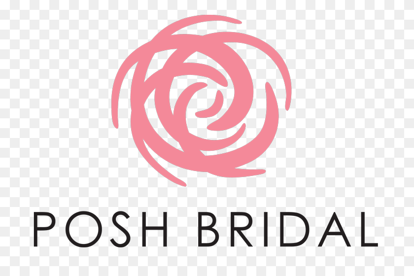 719x500 Posh Bridal - Logotipo Perfectamente Elegante Png