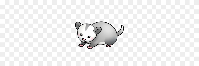220x220 Possum - Bichon Clipart
