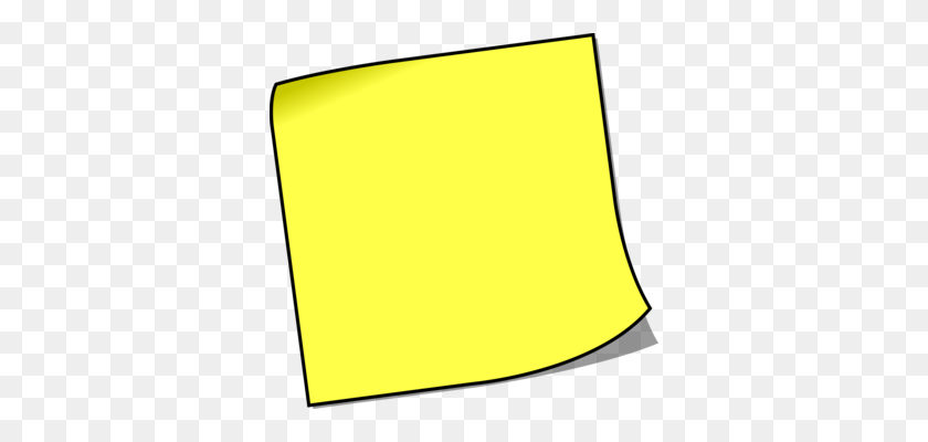 352x340 Post It Note Paper Computer Icons Sticker Color - Note Paper PNG