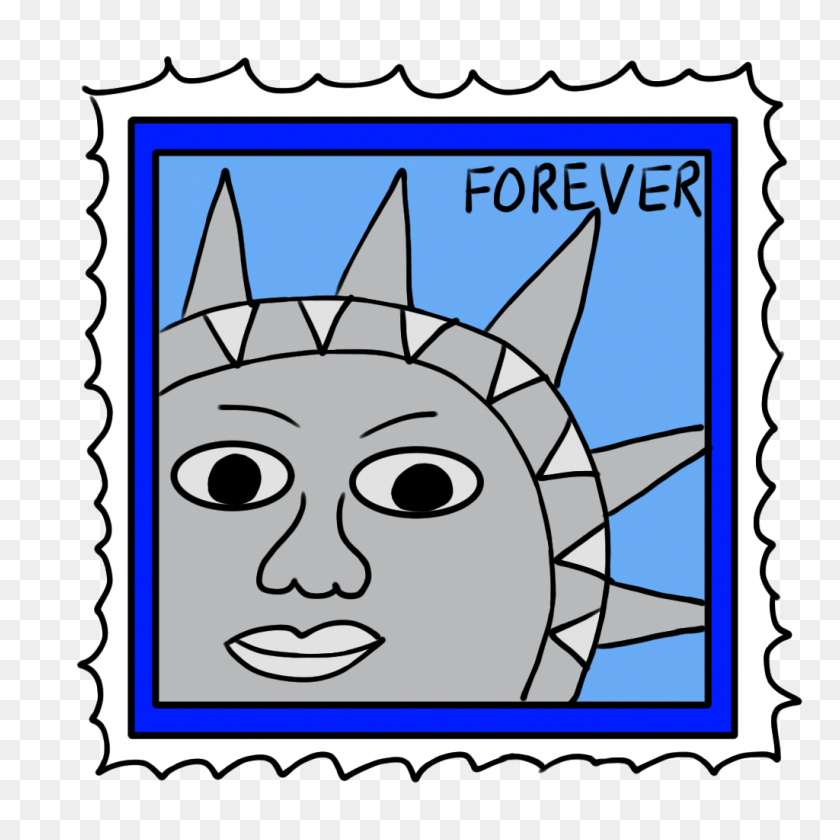 1024x1024 Post Office Doodles Clip Art - Forever Clipart