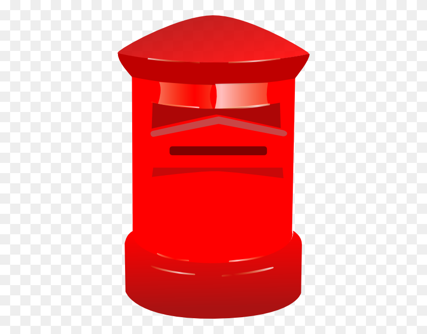 378x596 Postbox Clip Art - Letterbox PNG
