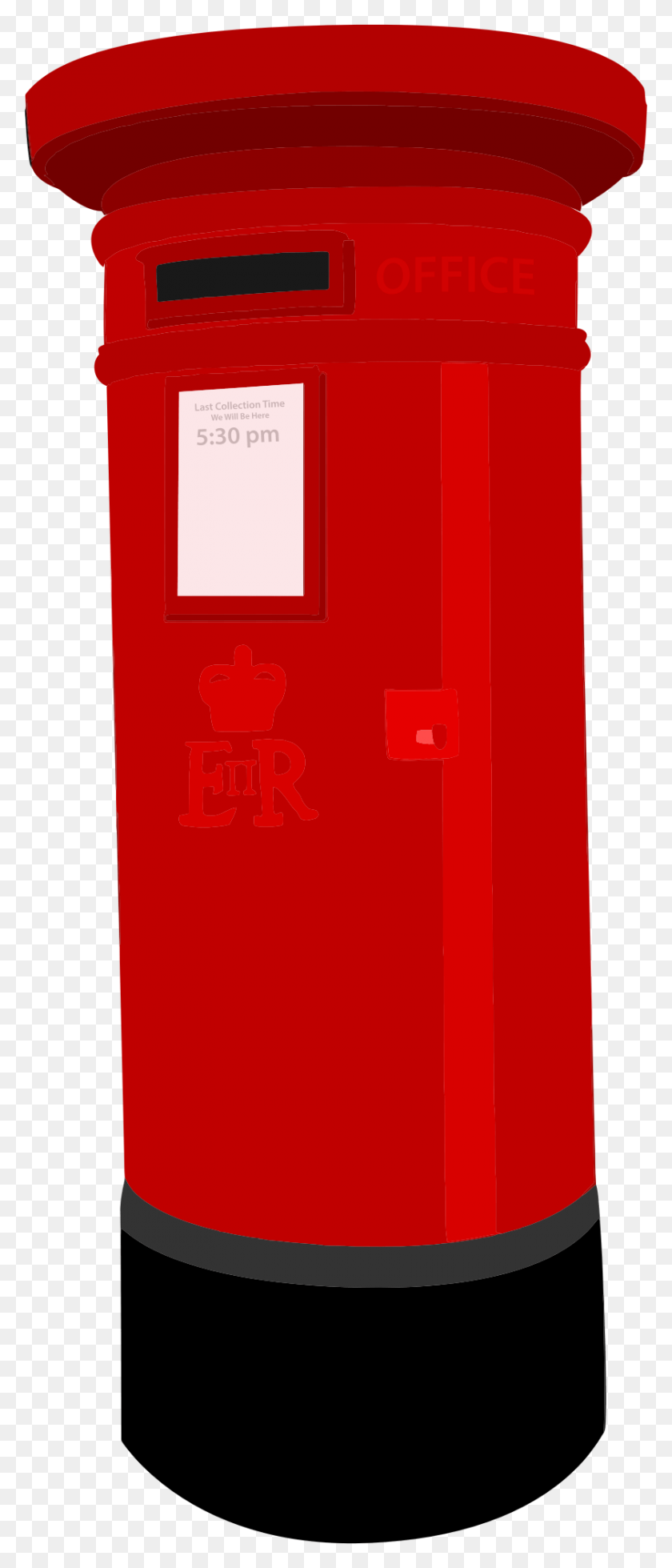 840x2046 Postbox Png Image - Letterbox PNG