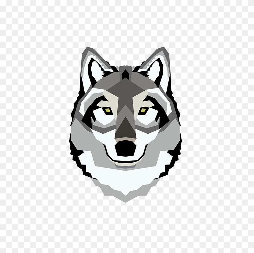 600x777 Poster Series - Wolf Face PNG