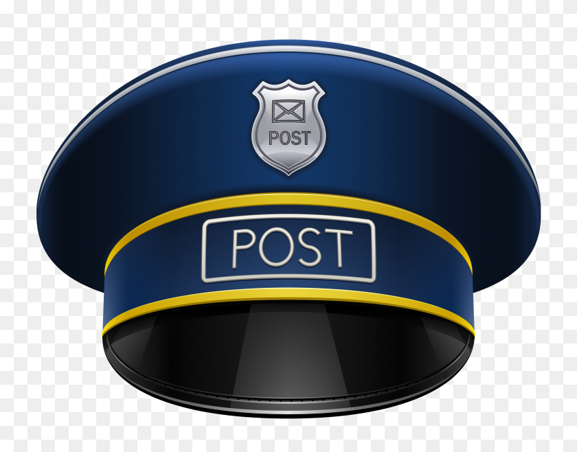 3172x2434 Postman Hat Png - Postman Clipart