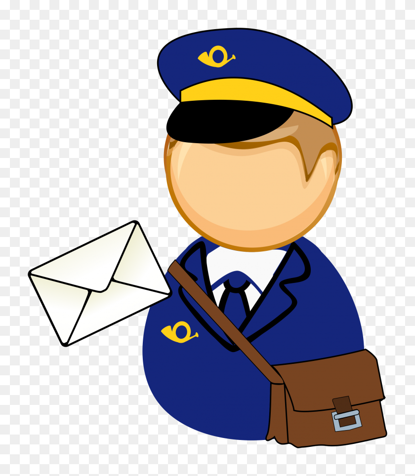 2069x2400 Postman Png Image - Police Officer Clipart