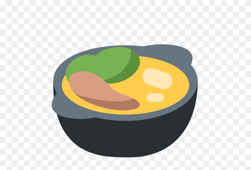 512x512 Pot Of Food Emoji - Еда Emoji Png