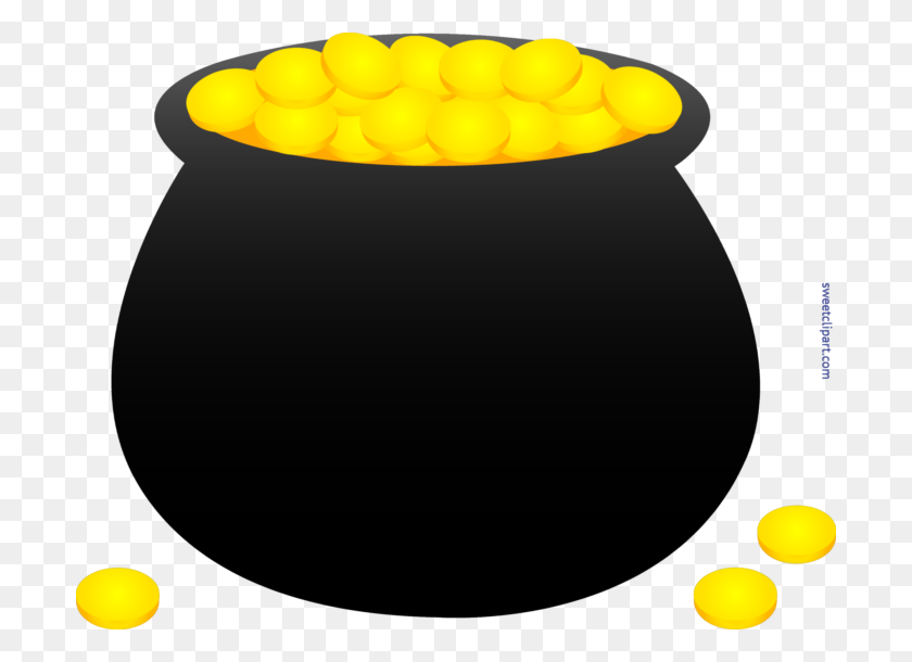 700x550 Olla De Monedas De Oro Clipart - Olla De Oro Png